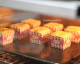 Foto langkah ke 6 dari resep Bolu Hongkong Keju Almond harum lembutt.