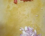 A picture of step 3 of Chana Chaat.