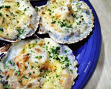 Foto del paso 6 de la receta: Vieira gratinada con bechamel de cebolla y champiñón