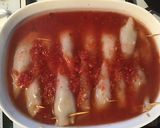 A picture of step 3 of California Farm Baked Stuffed Squid.