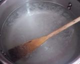 Foto del paso 3 de la receta Garbanzos con bacalao y toque de aceite de perejil y ajo