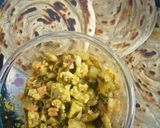 A picture of step 1 of Lachha paratha.