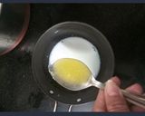 A picture of step 1 of Mawa cup cakes.