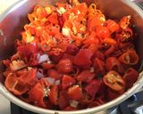 Une image de l'étape 5 de Piments antillais confits.