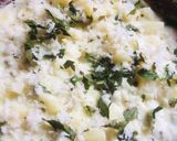 A picture of step 2 of Coconut milk tapioca.