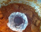 A picture of step 9 of Smoked yogurt Mutton.