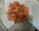 Gambar langkah 3 resipi Kek Carrot Walnut Karamel.