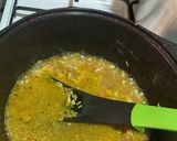 A picture of step 5 of Oriental rice /minced meat rice.