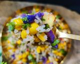 A picture of step 5 of Colourful Rice Salad.