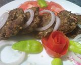 A picture of step 4 of Jhaat paat kachy qeemy ke kabab.
