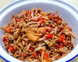 Foto langkah ke 4 dari resep Tumis Teri Kacang Tanah.