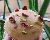 A picture of step 7 of Rose Pistachio Muffins.