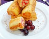 A picture of step 7 of French Toast Roll Ups.