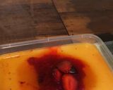 Foto langkah ke 4 dari resep Silky Milk Pudding with Strawberry Puree Homemade ain't Panna Cotta (sauce bikin mom n kids nagih).