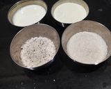 A picture of step 1 of Fireless Milk Peda.