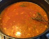 Une image de l'étape 3 de Soupe moulinée Halloween aux panais pois chiches et tomates.