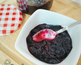 Foto del paso 5 de la receta: Tartitas de queso de cabra con mermelada casera de arándanos
