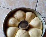 Foto langkah ke 9 dari resep Roti sobek coklat, keju, mentega empuk dan menul-menul.