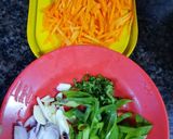 Foto langkah ke 2 dari resep Oseng Bihun Putih (bisa untuk isian risol).