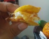 Foto del paso 1 de la receta: Tajadas de plátano acompañado de caviar y queso derretido