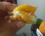Foto del paso 1 de la receta: Tajadas de plátano acompañado de caviar y queso derretido