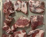 Mézes-mustáros oldalas recept fázis 1 fotója