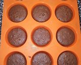 Néger kocka muffin🧁🧁 recept fázis 3 fotója