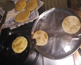 A picture of step 2 of Foxtail millet sweet puri.