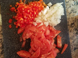 Tacos dorados de papa con pollo