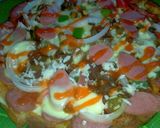 Foto langkah ke 5 dari resep Pizza roti tawar Maknyuss.