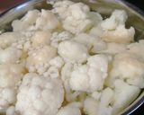 Une image de l'étape 2 de Gratin de chou fleur au saumon.