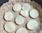 Foto del paso 5 de la receta: Tarta de espinaca a la sartén. Tapa de avena