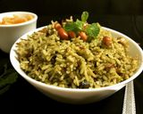 A picture of step 6 of Pudina Rice.
