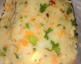 A picture of step 3 of Vegetable Pattice.