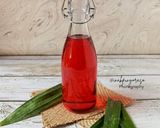 Foto langkah ke 4 dari resep Syrup Choco pandan homemade.
