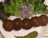 A picture of step 6 of Chicken Shami kebab.