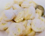 A picture of step 1 of Steamed Banana Cake with Tapioca Starch.