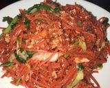 Foto langkah ke 8 dari resep Mie Merah Organik Khas Banjarmasin (mie habang).