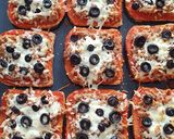 Pas rețetă Pizza cu pâine 1 fotografie