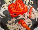 黑胡椒蠔油甜椒牛肉的食譜步驟4照片
