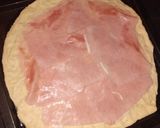 Foto del paso 4 de la receta: Fugazzeta rellena de jamón y queso 🤤