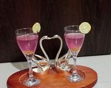 A picture of step 3 of Pink lemonade.