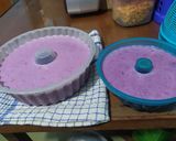 Foto langkah ke 4 dari resep Puding Ubi Ungu Enak.