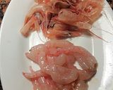 Foto del paso 2 de la receta Tortilla descubierta de gambas