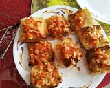 A picture of step 4 of Bruschetta.