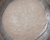 Foto langkah ke 3 dari resep Basic Chocolate Sourdough Bread (88%).