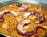 Foto del paso 8 de la receta Paella de pulpo y gambones