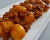 Foto del paso 8 de la receta Patatas Paris con sofrito de calamar