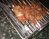 A picture of step 3 of Mutton Skewers.