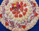 Különleges habkönnyű torta 🎂Rebarbara-🌿 mascarponés🎂 pudingos- tejszínes- torta recept fázis 13 fotója